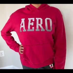 Girl’s pink AERO hoodie